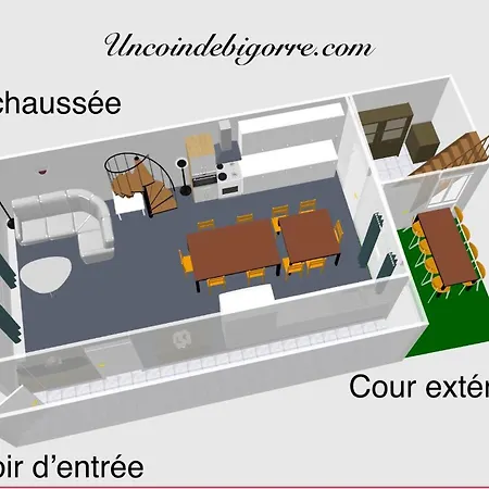 Un Coin De Bigorre - La Tournayaise - Canal Plus, Netflix, Bein, Apple Tv - Wifi Fibre * Tournay